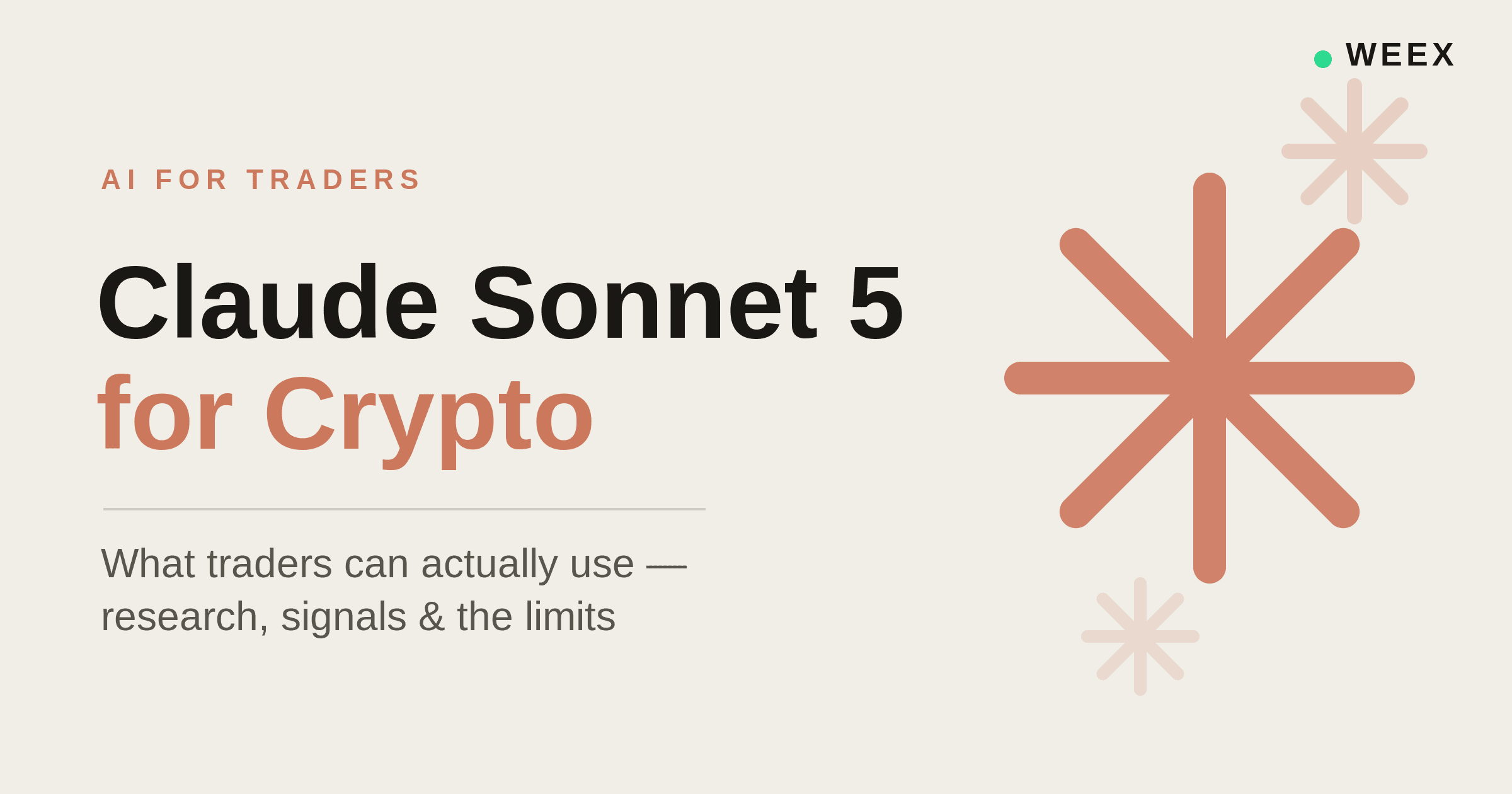 Claude Sonnet 5 与加密货币:交易者如何实际应用