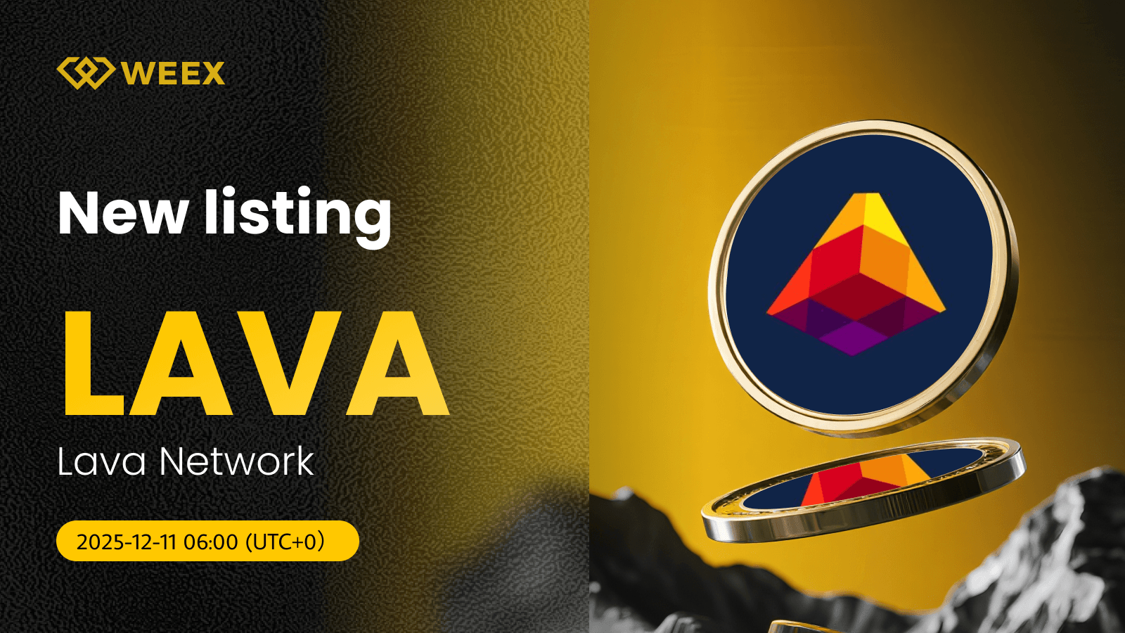 Lava Network (LAVA) 代币现已在 WEEX 现货交易所上线。