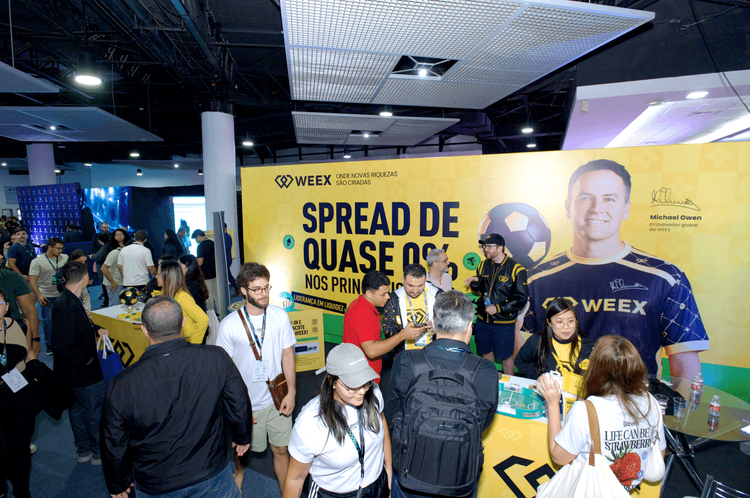 WEEX 在 BlockchainRIO 2025 上抢尽风头
